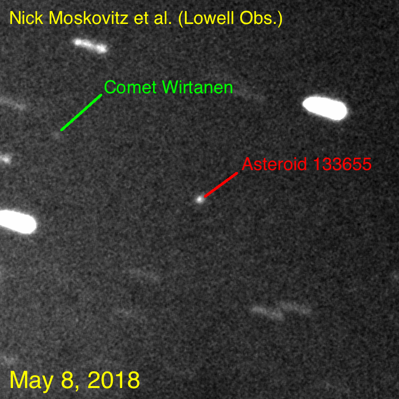 May
8 image of comet 46P/Wirtanen