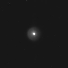 Star exhibiting an extended halo