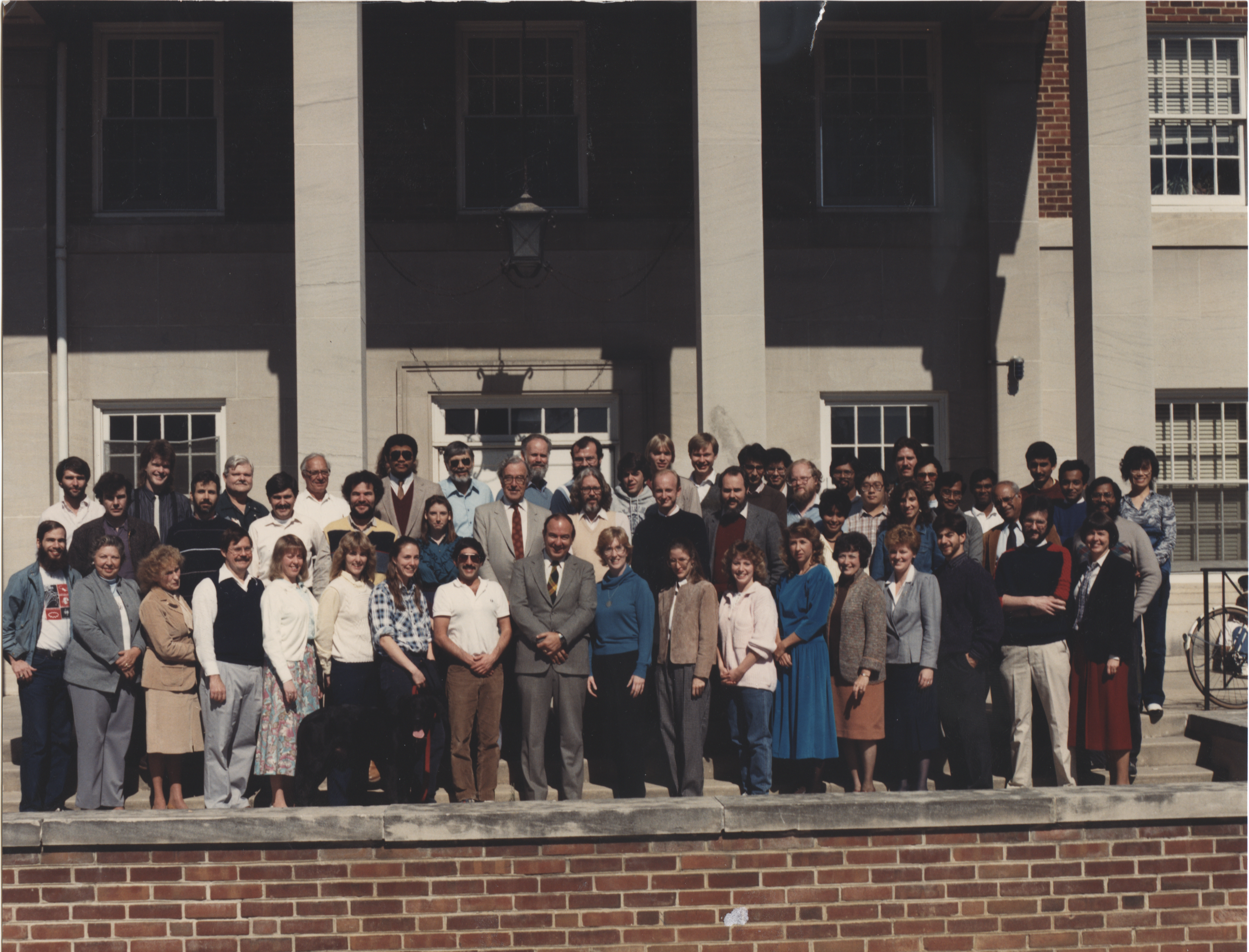 Astronomy Department group pic 1980s?